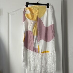 Colorful Fringe Skirt